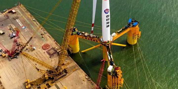 China’s groundbreaking floating wind turbine set to supply power for CNOOC facilities offshore
