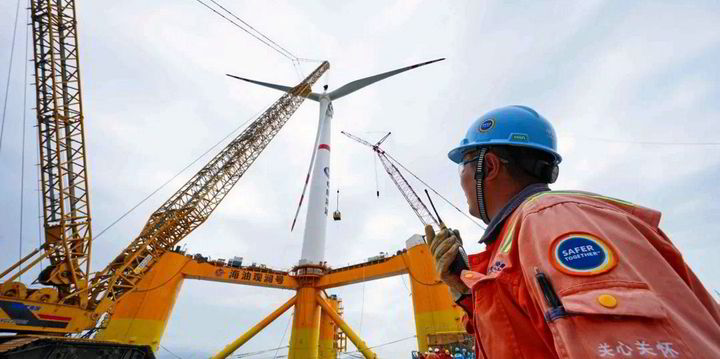 Chinese heavyweight puts engineering muscle behind giant floating wind platform