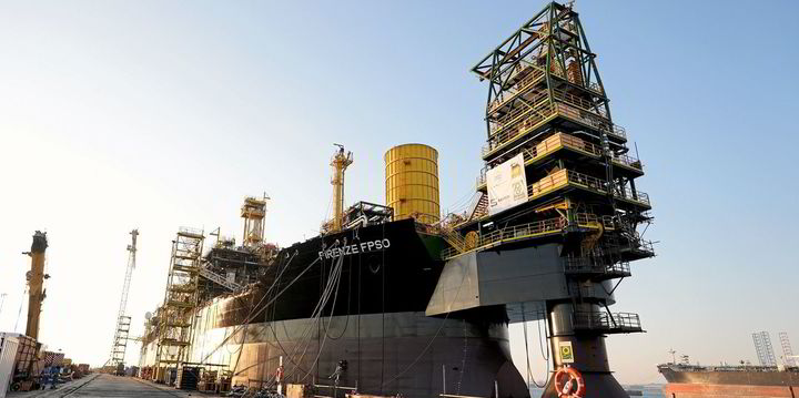 Eni sets start-up date for rapid Africa project after FPSO upgrade completed