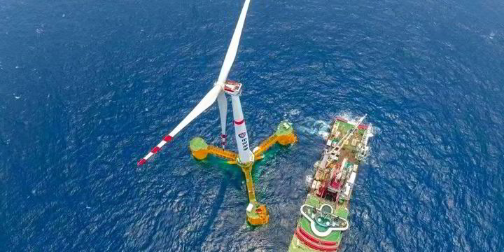 China’s first deep-water floating wind farm connected to the grid