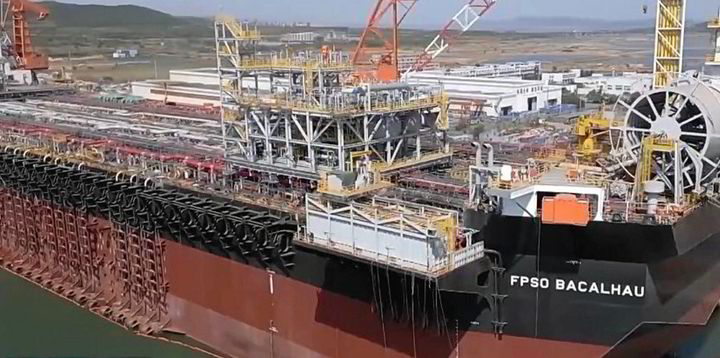 Hull of Brazil’s largest FPSO being prepared for sailaway from Chinese yard