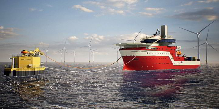 BP studies electric vessel charging points for giant offshore wind farms