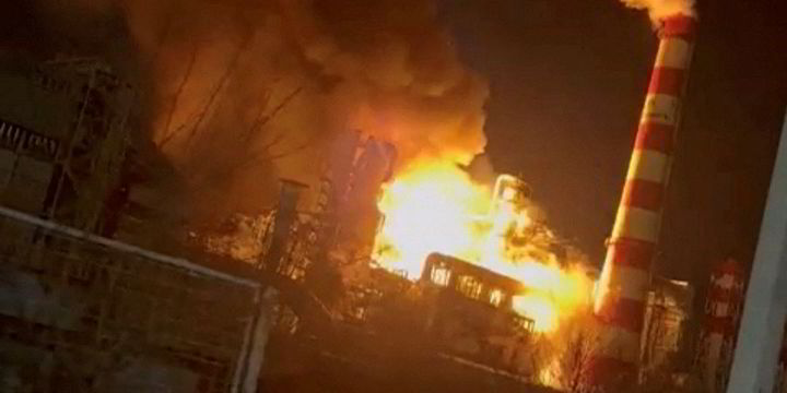 Blaze hits Russian oil facility following latest drone attack