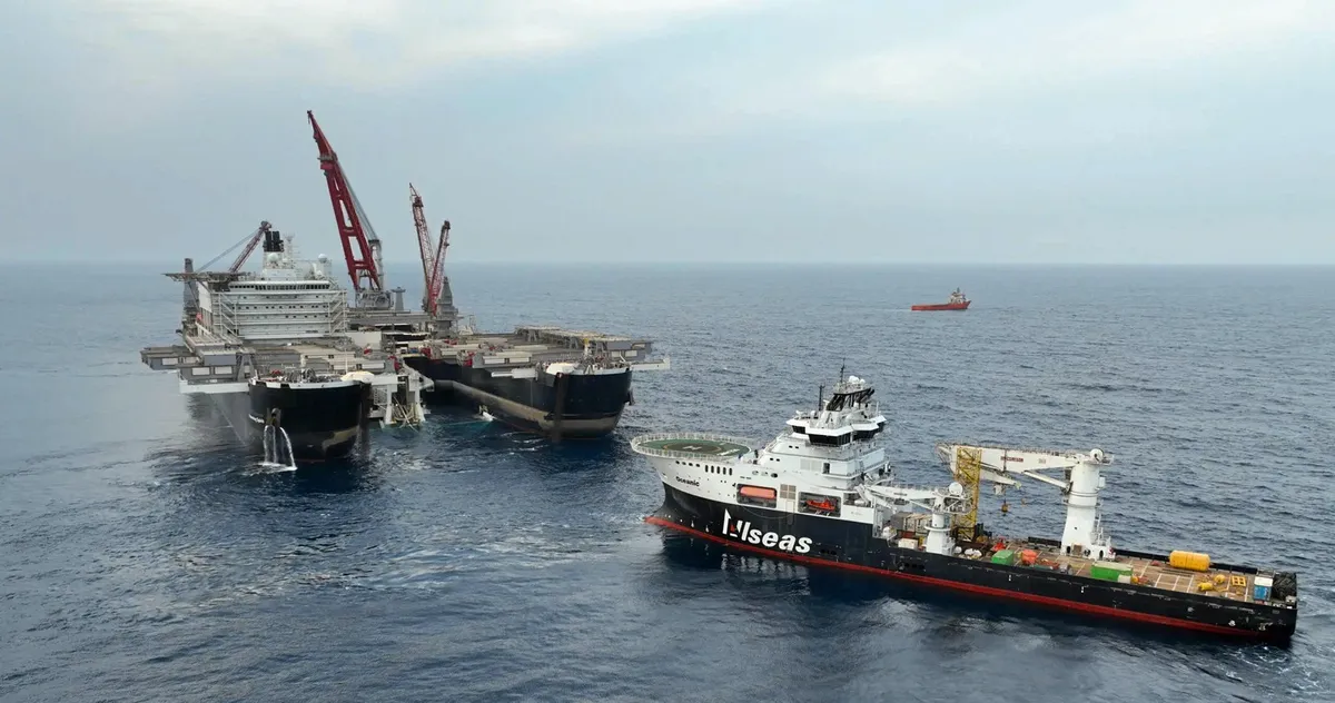 Allseas completes bulk of work on BP’s challenging LNG project offshore Africa