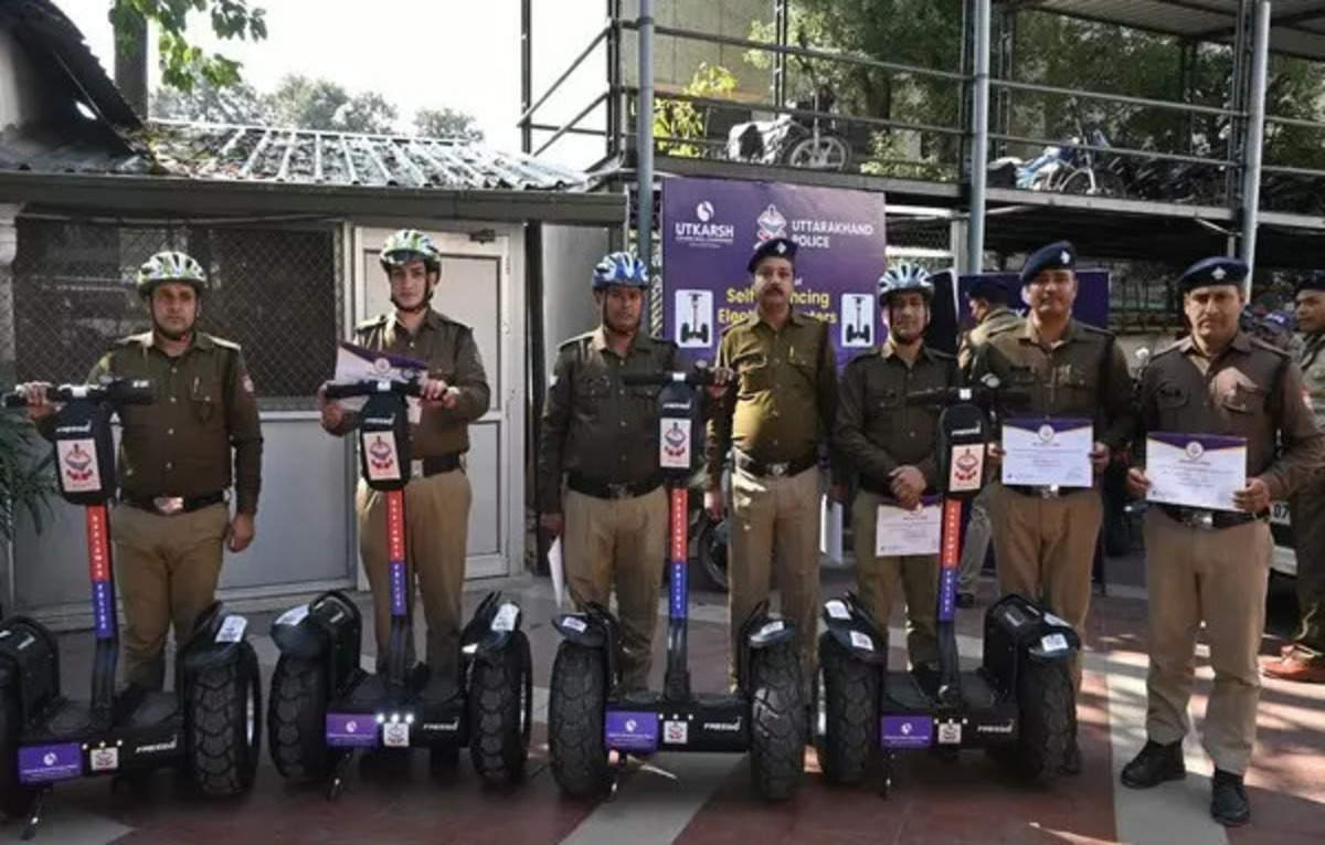 Uttarakhand police embrace smart policing with self-balancing electric scooters, ET EnergyWorld