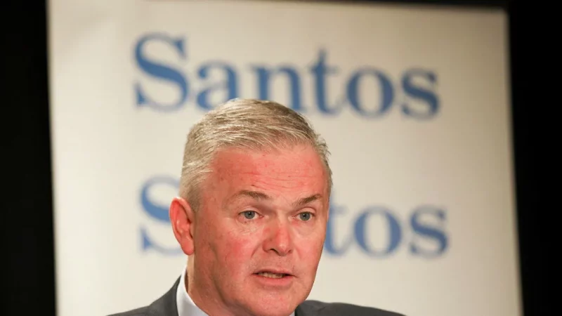 Santos on track at Australian gas mega-project